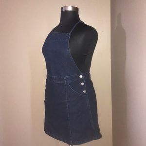 Denim Overalls Dress